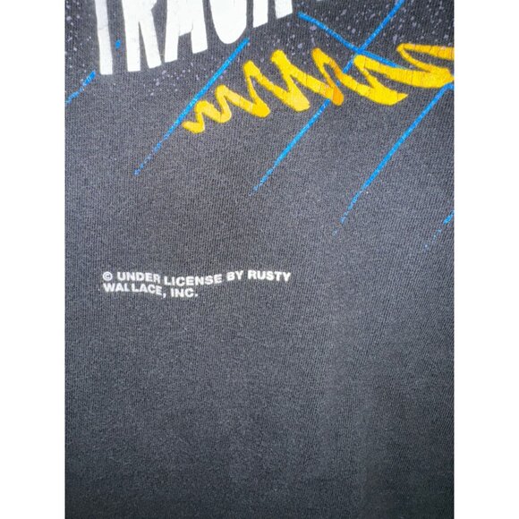Vintage Rusty Wallace Shirt NASCAR Graphic Tee 1990s - Picture 3 of 4
